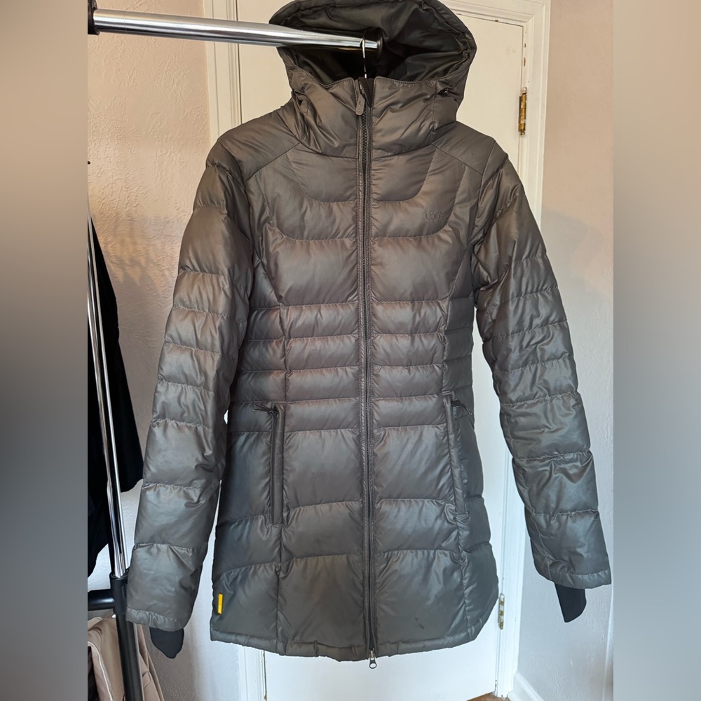 Lole Women's Charcoal Puffer Jacket